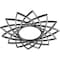 Ekena Millwork Eleanor Architectural Grde PVC Pierced Ceiling Medallion, Antiqued Pewter, 28"OD x 10 3/4"ID x 3/4"P CMPP28EAAPW - alternate 2